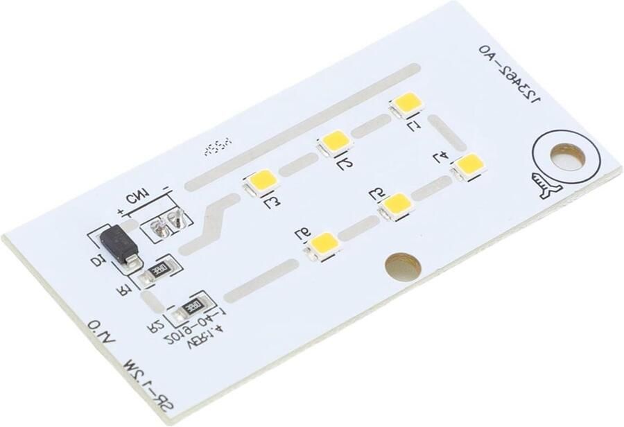 Magnetron LED Lamp Microgolf Verlichting Keuken Verlichten Verbrijzeldicht Ontwerp 16 x 15 x 1 cm Wit