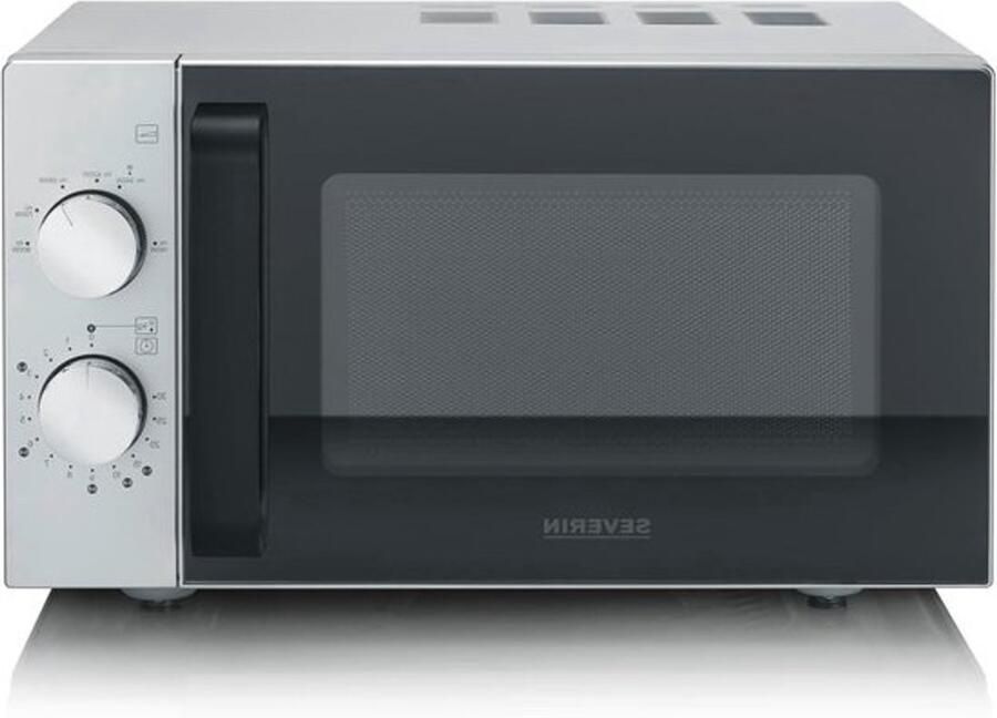 Magnetron met glazen bodem Oven zonder draaiplateau Maaltijden verwarmen Gelijkmatige warmteverdeling 20 liter inhoud