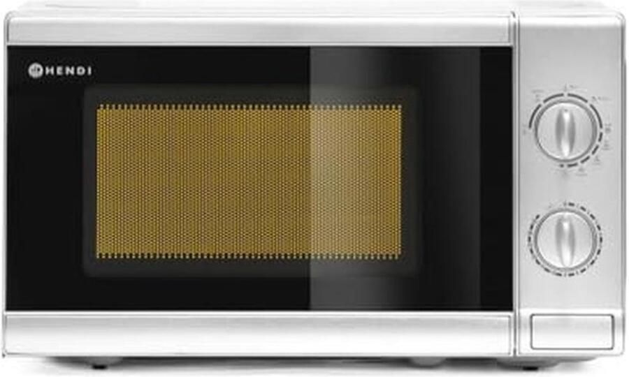 Magnetron met Grill 700W 20L RVS