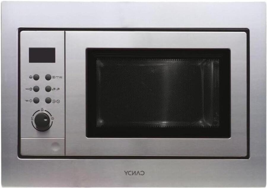 Magnetron met Grill Combimagnetron Oven Snel Eten Opwarmen Met Grillfunctie 21 liter Zilverkleurig