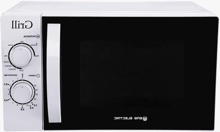 Magnetron met grill Keukenapparaat Snel opwarmen Simultane grillfunctie 20 liter inhoud Wit