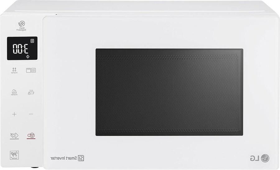Magnetron met Grill Oven Apparaat Snel Eten Opwarmen Smart Inverter Technologie 25 Liter Capaciteit Wit