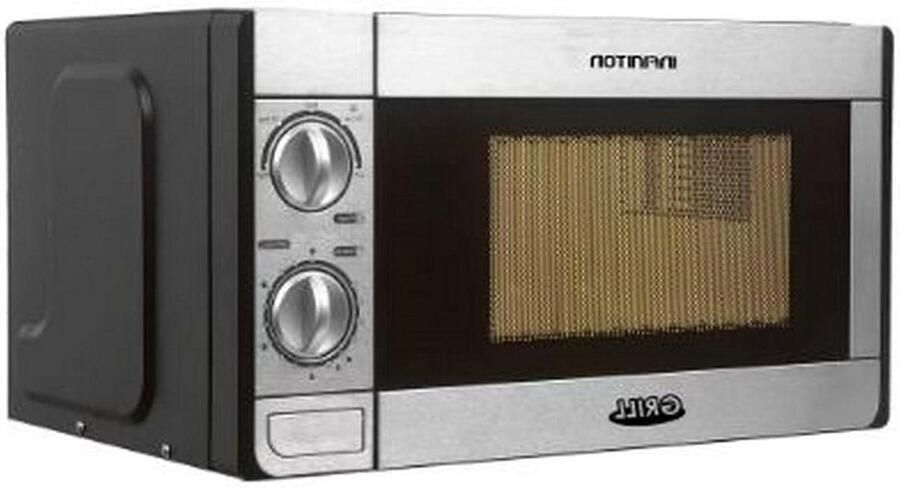 Magnetron met Grill Oven Combimagnetron Snel Eten Opwarmen Roestvrijstalen Buitencoating 20 Liter Inox