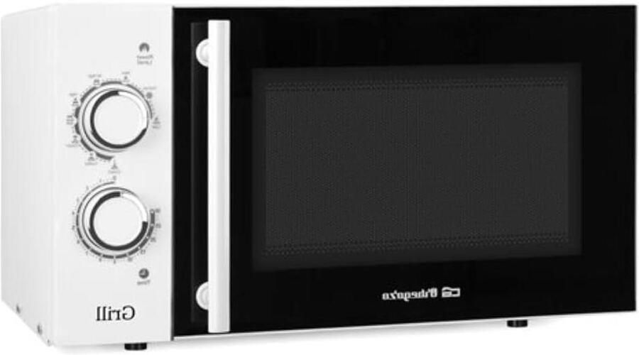 Magnetron met Grill Oven Combimagnetron Snel Eten Opwarmen Vrije Installatie 23 liter Wit