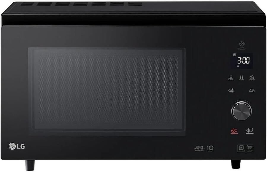 Magnetron met Grill Oven Snel Eten Bereiden Smart Inverter Technologie 39 Liter Zwart