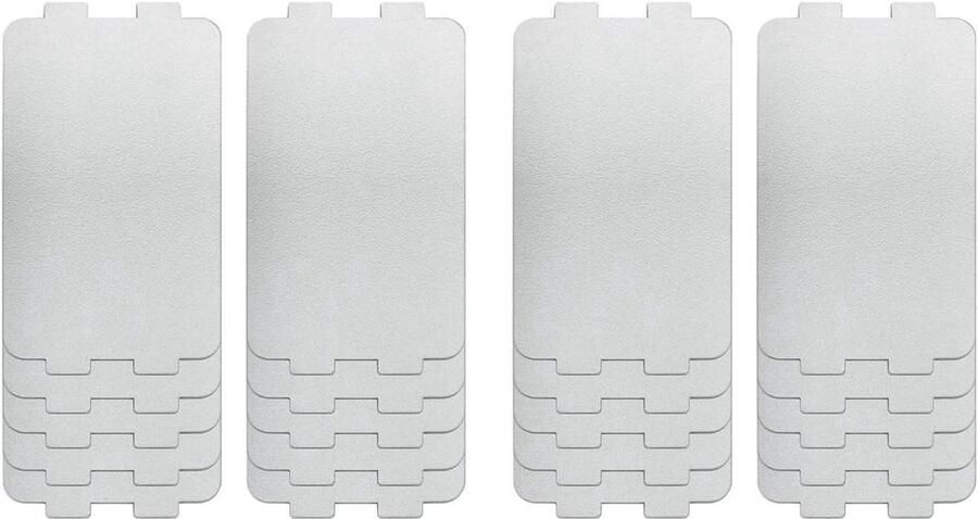 Magnetron Mica Platen Reservebladen Oven Apparaat Onderhoud Universele Pasvorm 20 Stuks Grijs