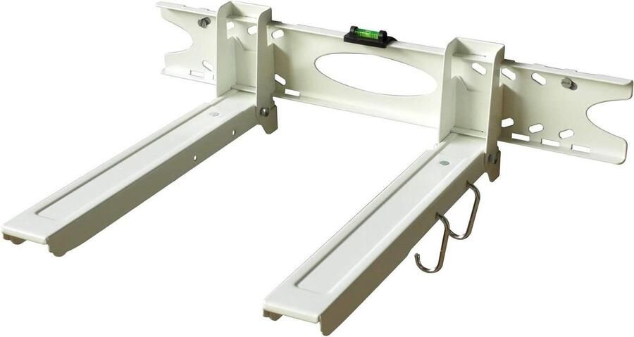 Magnetron Muurbevestiging Oven Houder Keuken Organiseren Uitschuifbaar 32-52 cm Wit