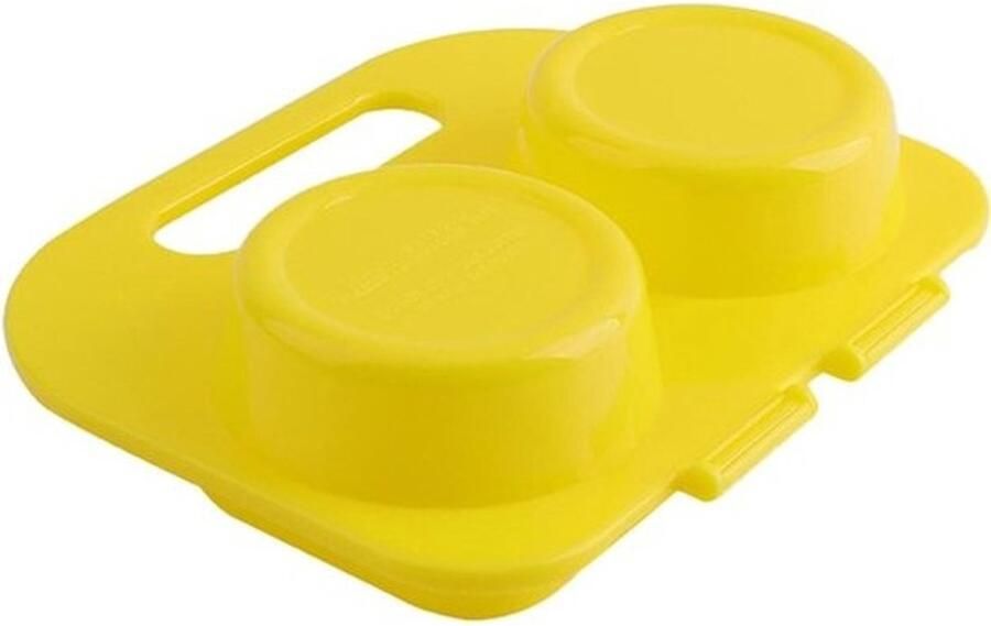 Magnetron Omelet Maker Siliconen Eivorm Snel Ontbijt Maken Hoogwaardig Siliconen 19 x 16 x 8 cm