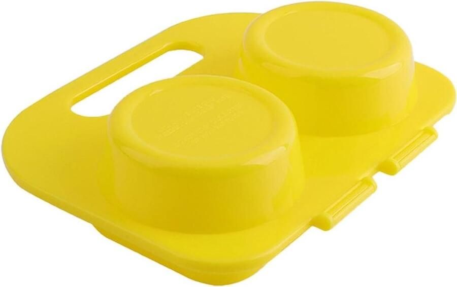 Magnetron Omelet Maker Siliconen Eivorm Snel Ontbijt Maken Hoogwaardig Siliconen 19 x 16 x 8 cm