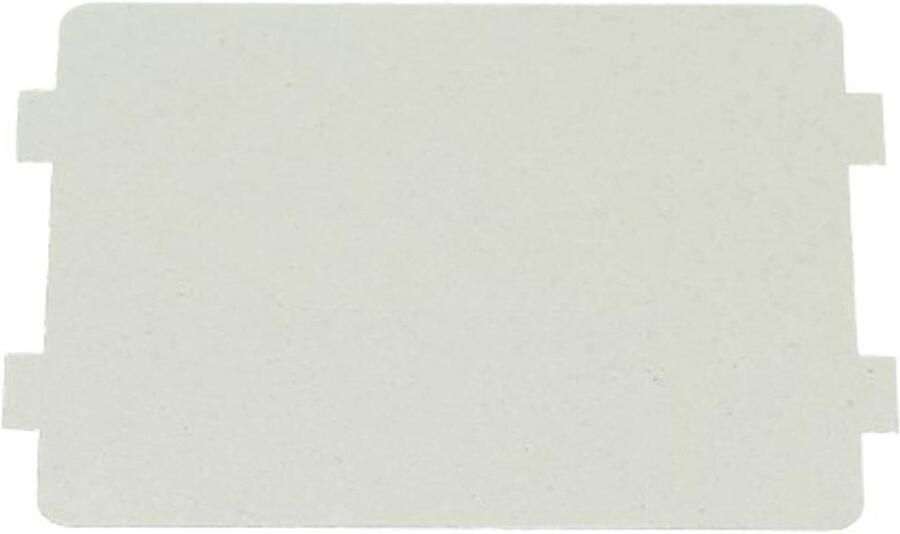 Magnetron Onderdeel Isolator Deksel Oven Reparatie Beschermt Holte 108 x 99 mm Wit