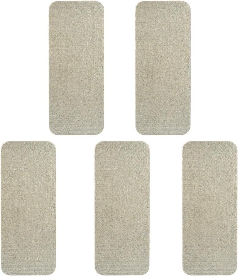 Magnetron Onderdeel Mica Plaat Oven Reparatie Hoge Temperatuur Isolatie 5 Stuks 11.5x4.6cm Grijs