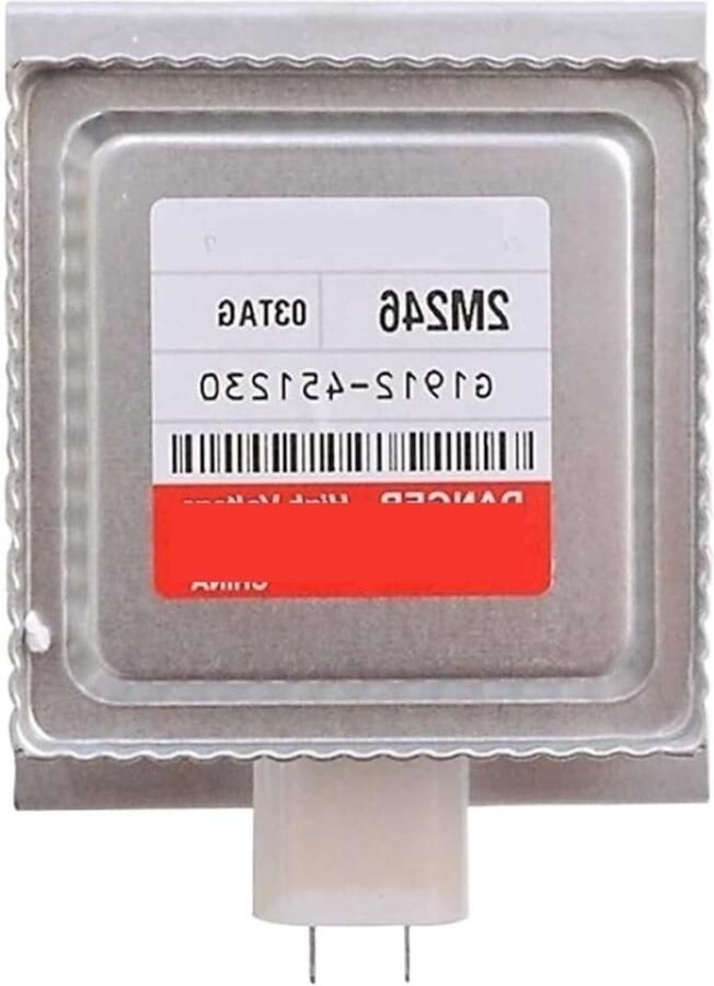 Magnetron Onderdeel Microgolf Component Reparatie Huishoudelijk Hoge Efficiëntie 3 kg Zwart