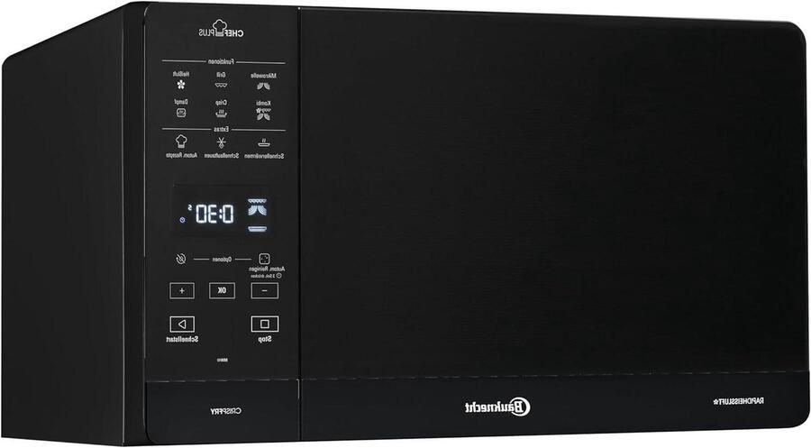 Magnetron Oven combi Snel opwarmen Dual Crisp technologie 25 Liter Zwart