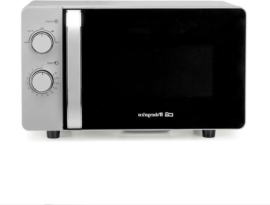 Magnetron Oven Combimagnetron Snel Eten Opwarmen Zonder Draaiplateau 20 Liter Wit