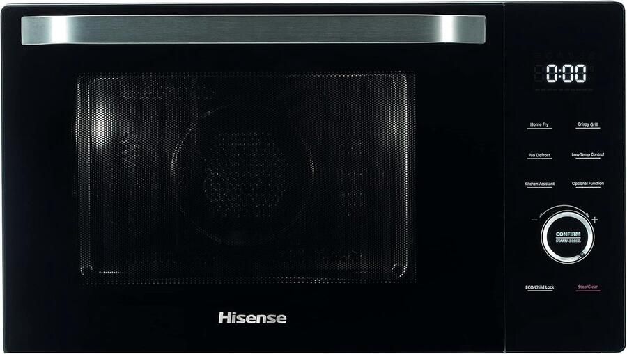 Magnetron Oven Combinatie Apparaat Veelzijdig Koken 4-in-1 Functie 30 Liter Inhoud Zwart