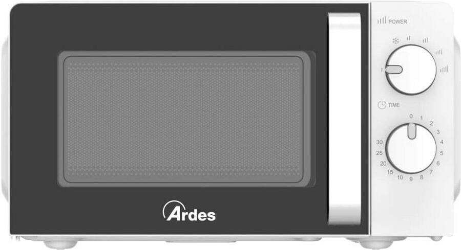 Magnetron Oven Compacte Keuken Snel Eten 6 Vermogenstanden 20 Liter Wit