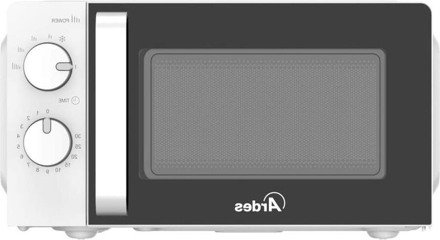 Magnetron Oven Compacte Keukenapparaat Snel Eten Bereiden Met Ontdooifunctie 20 Liter Inhoud Wit