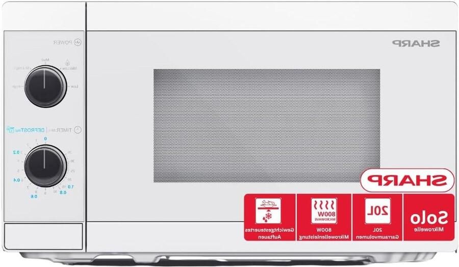 Magnetron Oven Hittebron Snel Eten Verwarmen Mechanische Bediening 20 Liter Kristal