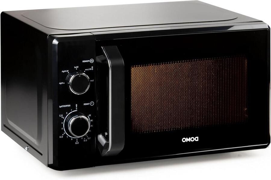Magnetron Oven Magnetron NOLO Snel Eten Opwarmen Roestvrij Staal 20 Liter Zwart