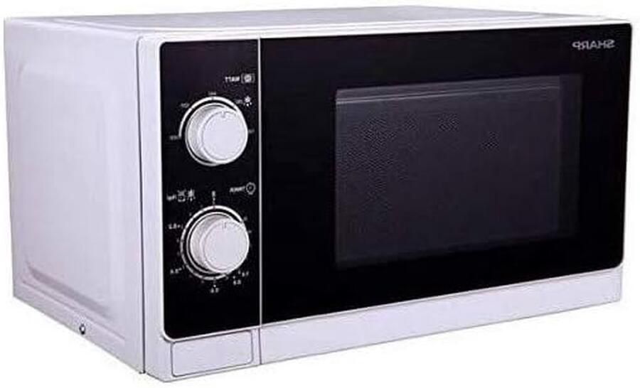 Magnetron Oven Snel opwarmen 1000 Watt vermogen 20 Liter inhoud Zilver