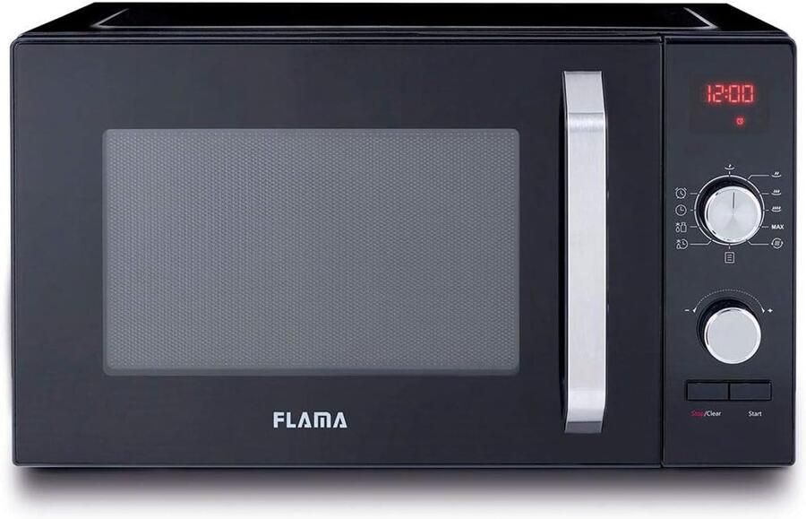 Magnetron Oven Verwarmer Snel Eten Opwarmen Digitale Bediening 23 liter Zwart