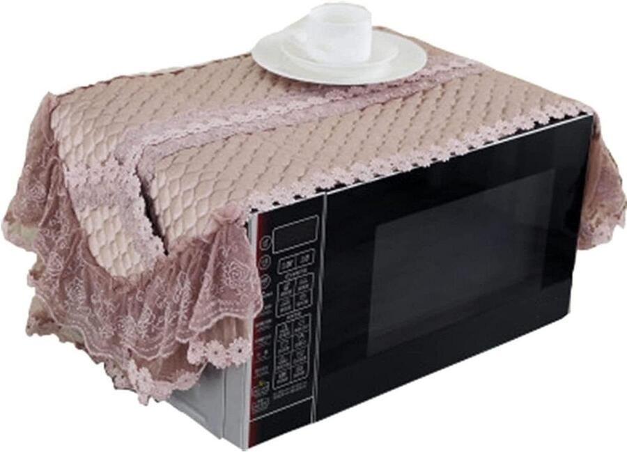 Magnetron Ovenhoes Keuken Beschermer Magnetron Schoon Houden Met Opbergvakken 33x55x33 cm Grijs