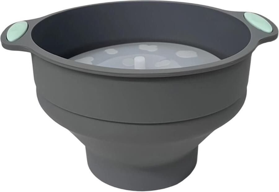 Magnetron Popcorn Maker Snack Kom Thuis Film Avond Opvouwbaar Siliconen Ontwerp