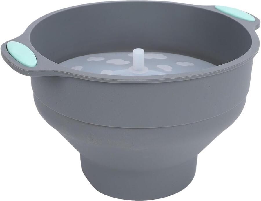 Magnetron Popcorn Kom Popcorn Maker Snelle Snacks Maken Opvouwbaar Ontwerp 32 x 28 x 6.5 cm