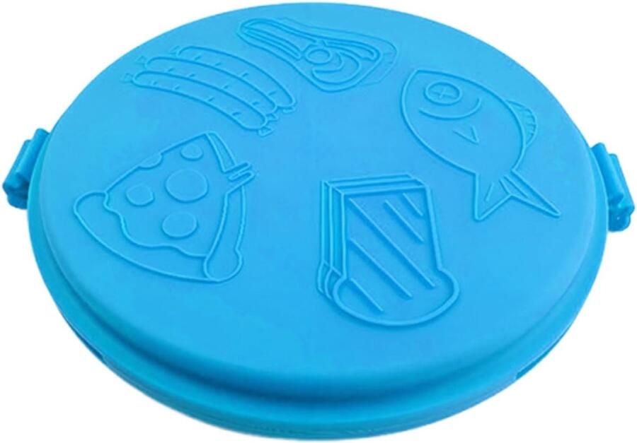 Magnetron Sandwichmaker Pizzabord Oven Broodjes Bereiden Nauwkeurige Randafwerking Niet Gespecificeerd Blauw