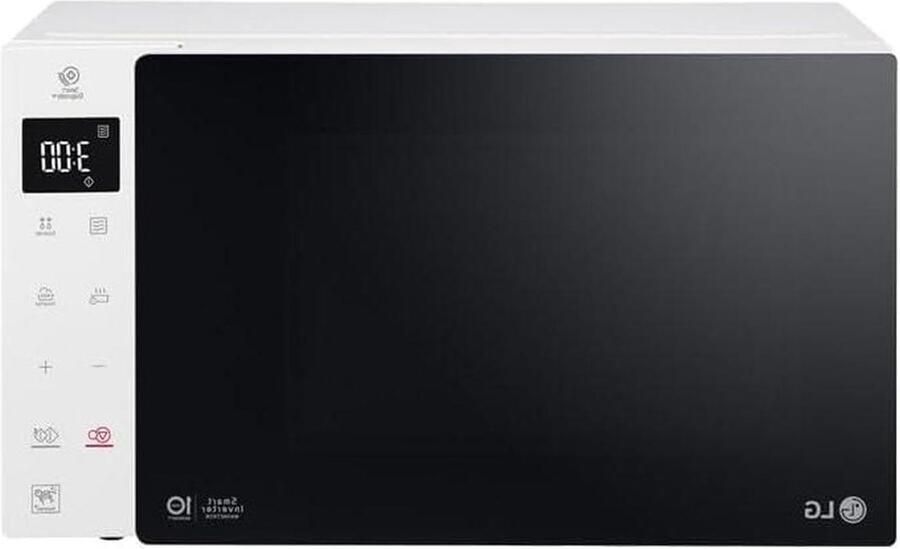 Magnetron Solo Compacte Oven Snel Eten Verwarmen Slimme Inverter Technologie 23 Liter Capaciteit Zwart Wit