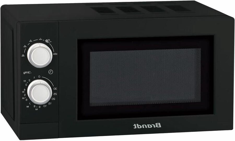 Magnetron Solo Compacte Oven Snel Opwarmen 6 Vermogensstanden 20 Liter Zwart