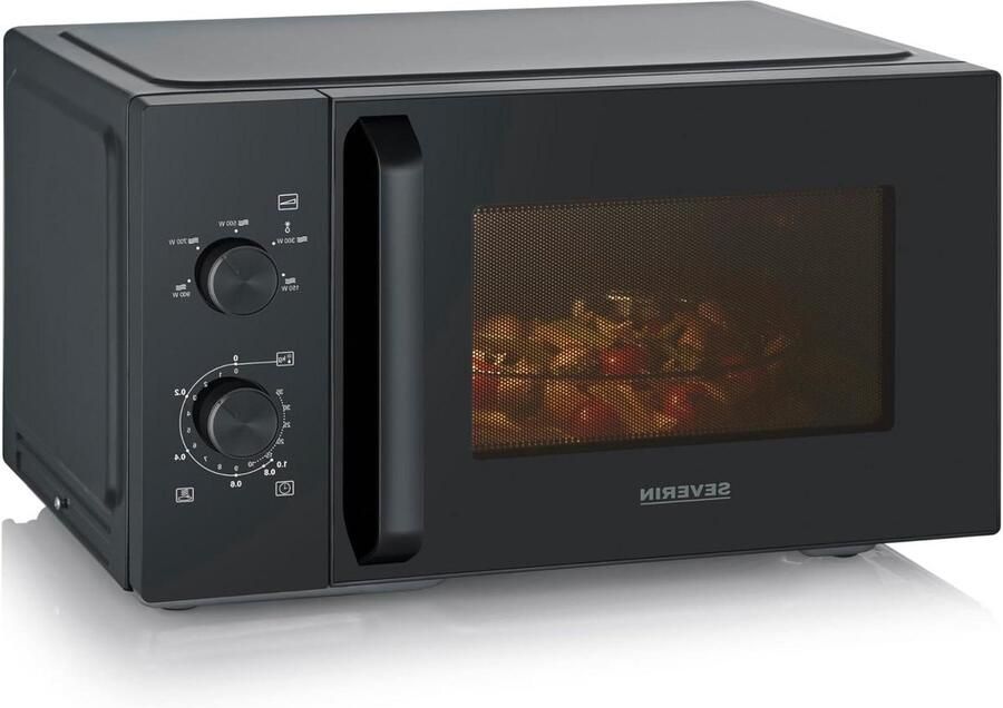 Magnetron Solo Mini Oven Snel Opwarmen XXL Binnenruimte 28 Liter Zwart
