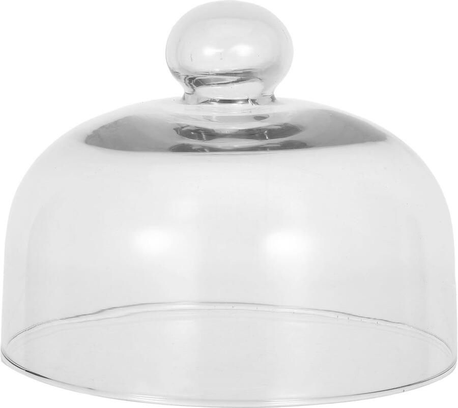 Magnetron Spatdeksel Glazen Deksel Schoon Koken Hittebestendig Glas 16 cm Transparant