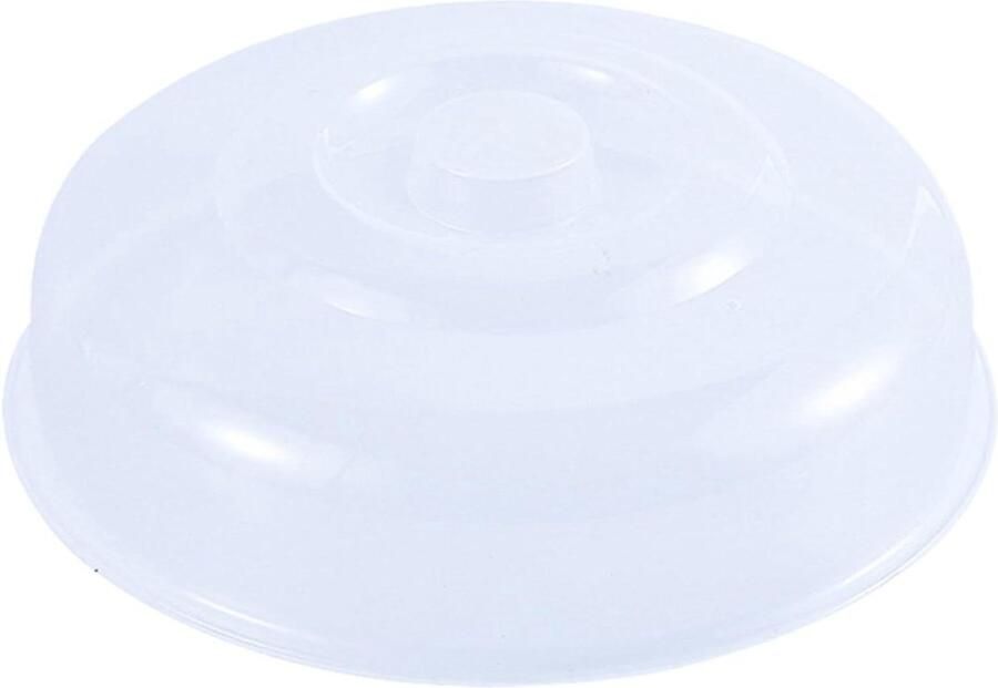 Magnetron Splatter Cover Magnetron Plaat Cover Voedsel Opwarmen Stoomopeningen voor Gelijkmatige Verwarming 23 cm Helder