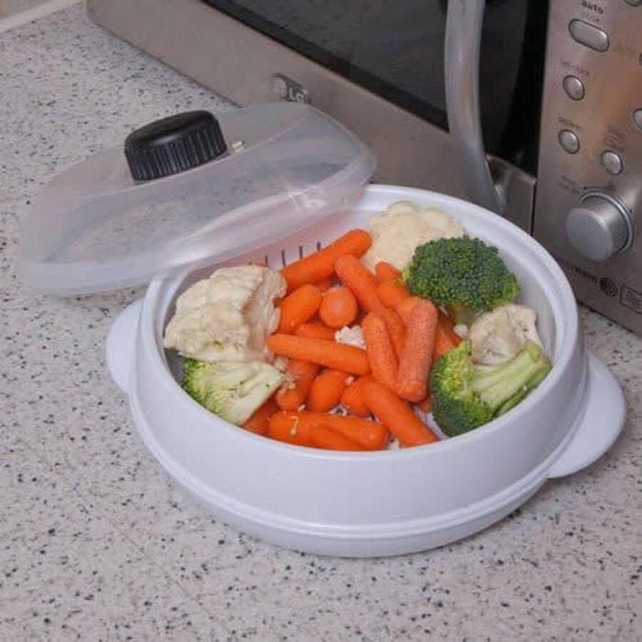 Magnetron Stomer met Verstelbaar Ventilatie Deksel voor Gezond Koken