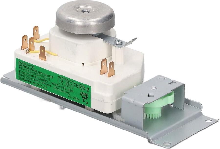 Magnetron Timer Roestvrijstalen Timer Oven Tijd Instellen 6 Insteekpinnen 76 mm Zilver