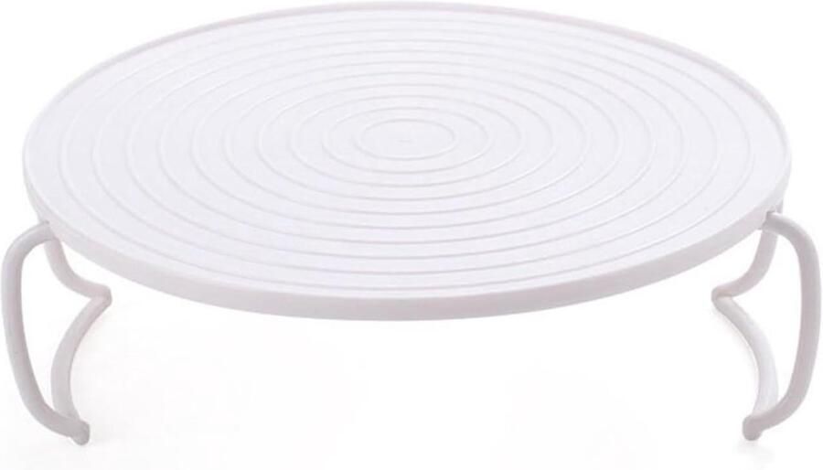Magnetron Verwarmingsplateau Stoomrek Magnetron Eten Opwarmen Stapelbaar Ontwerp 23.5 cm Wit