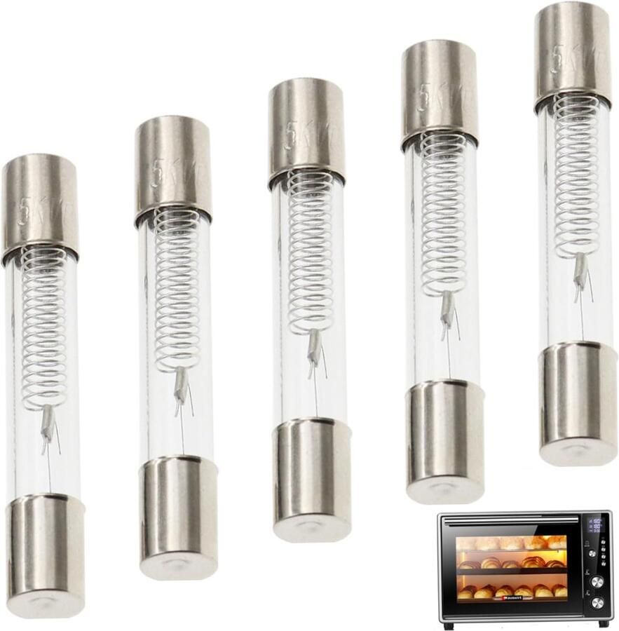 Magnetron Zekeringen Glaszekeringen Oven Bescherming Apparaten Snelwerkend Ontwerp 6x40mm 0.7A 5KV
