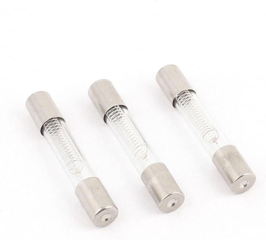 Magnetron Zekeringen Glaszekeringen Oven Overstroom Beveiliging Hoogspannings Type 6.5 x 40mm Glas