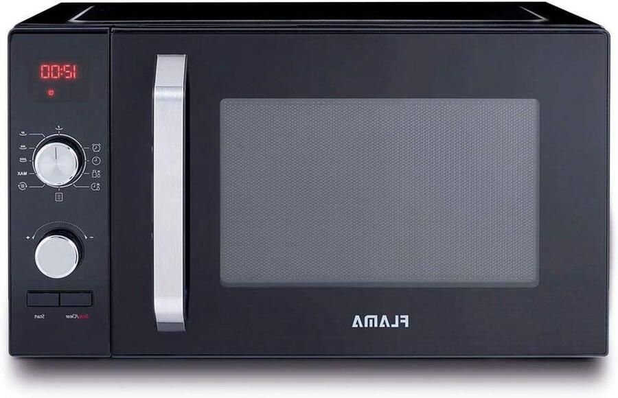 Magnetron Keukenapparaat Eten opwarmen 9 automatische programma's 23 liter Zwart
