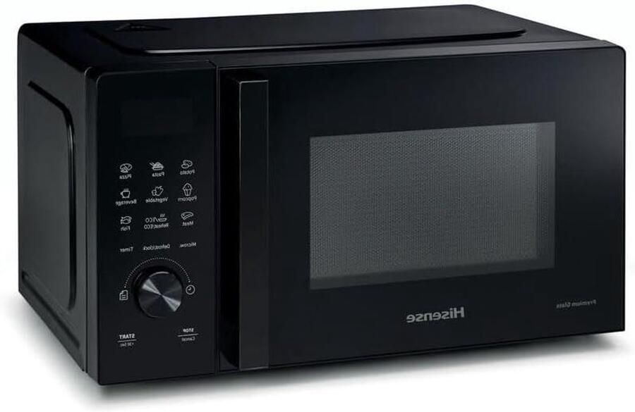 Magnetron Zwart Oven Solo Snel Eten Opwarmen 9 Programma's 20 Liter Zwart
