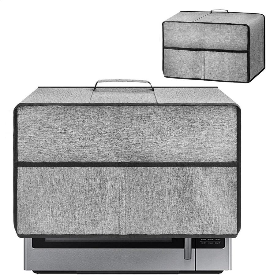 Magnetronhoes Keukenhoes Apparaat Beschermen Waterdicht Hittebestendig 44x35x27cm Grijs