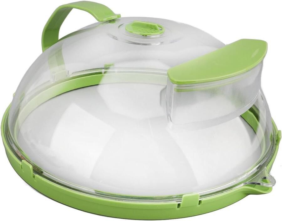 Magnetronhoes Magnetrondeksel Voedselhoes Voedsel Opwarmen Verstelbare Ventilatie 25cm Transparant