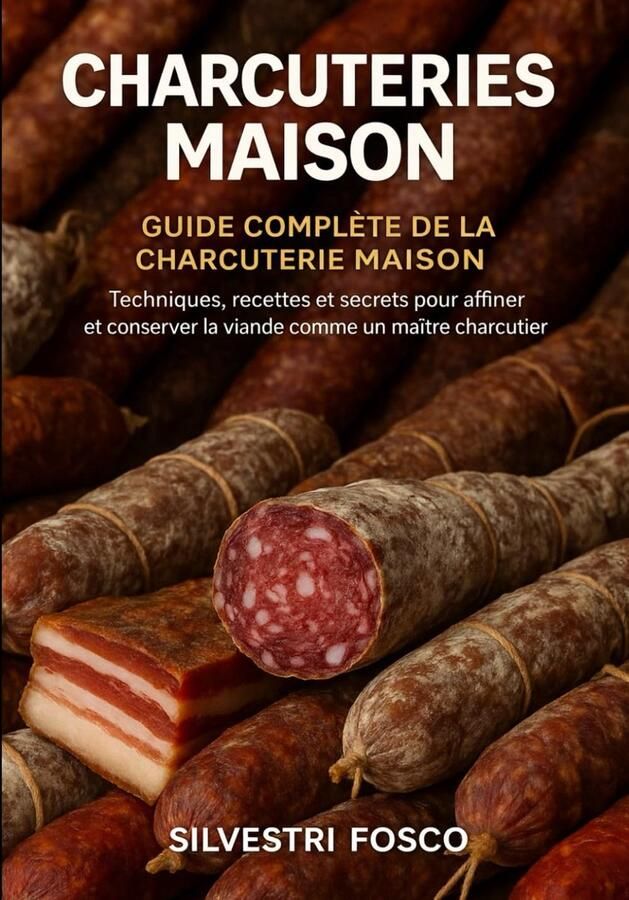 Maison – Guide complète de la charcuterie maison: Techniques recettes et secrets pour affiner et conserver la viande comme un maître charcutier