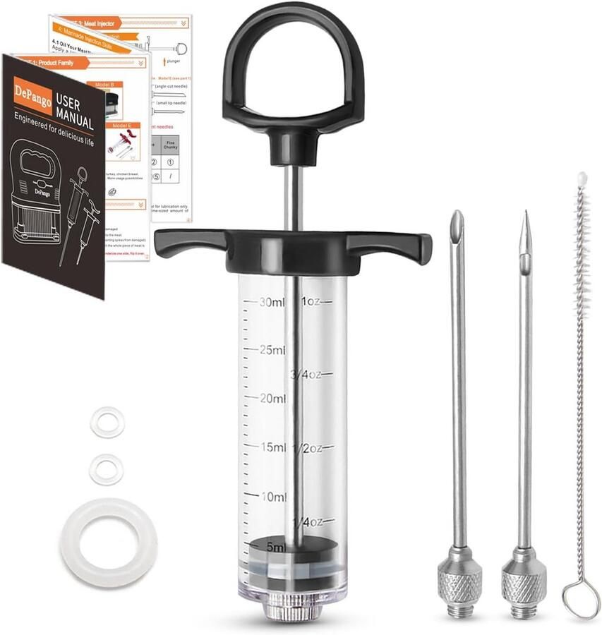 Marinade Injectiespuit Injector Herbruikbaar BBQ & Koken