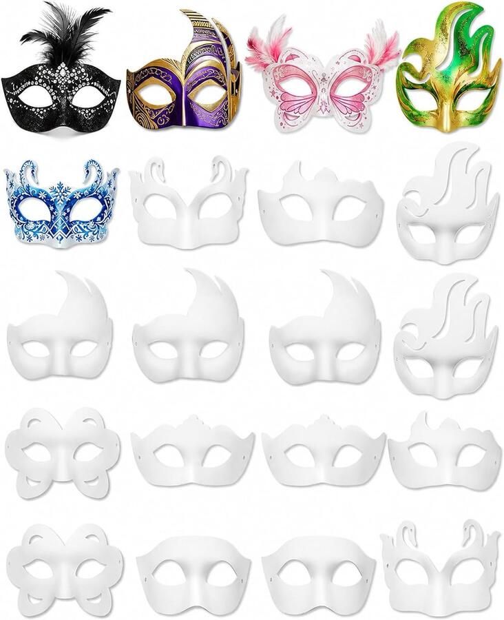 Maskers schilder- en knutselmaskers