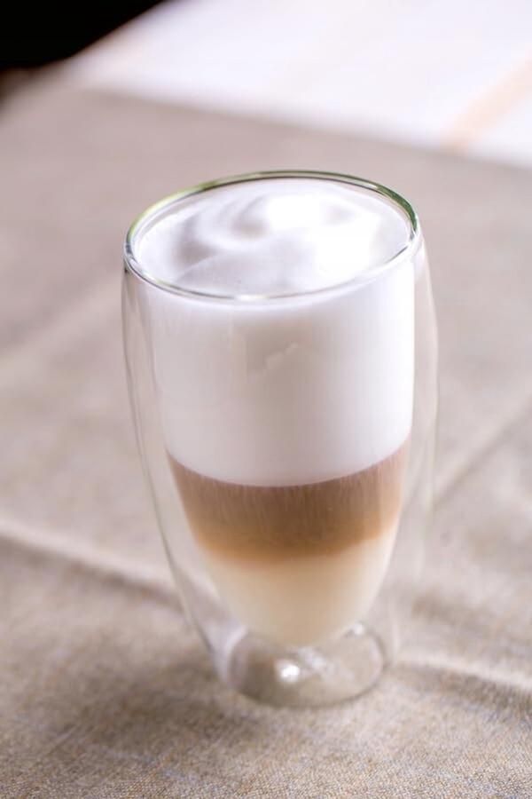 Maxxo Latté Macchiato Dubbelwandige glazen 4 x 380 ml thermische koffieglazen met zwevend effect duurzame koffieglazen glaswerk