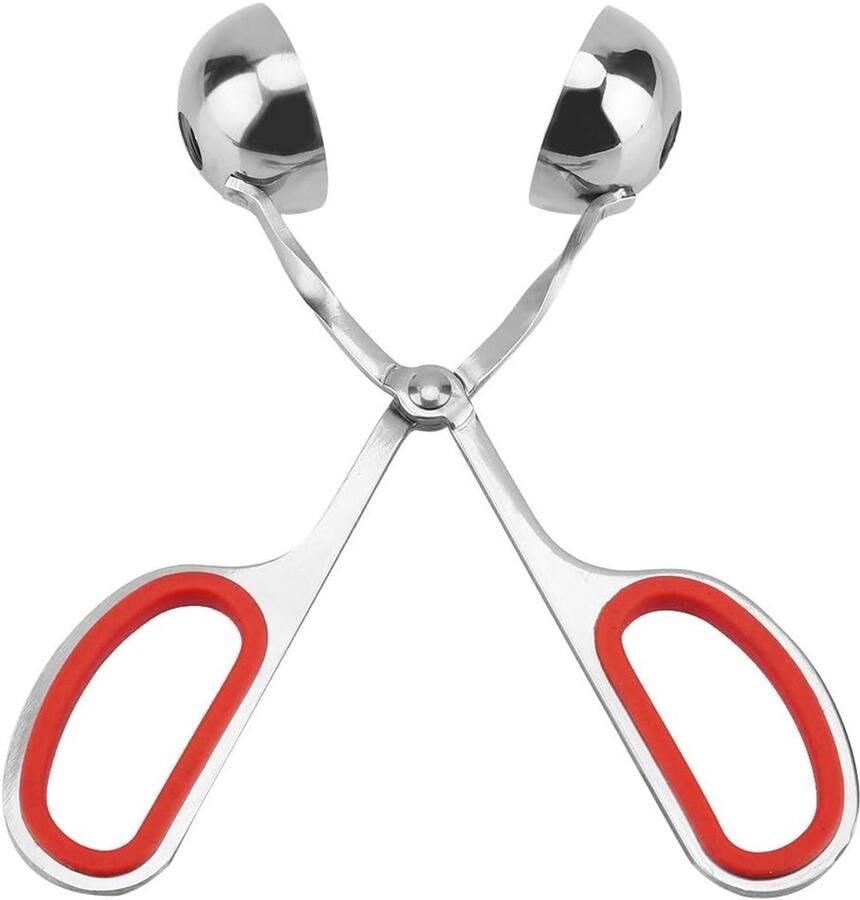 Meatballs Clip Meatball Maker Stainless Steel Non Sticky Meatballs Rice Balls Clip Maker Meat Baller Pliers Tool Cake ShopVlot