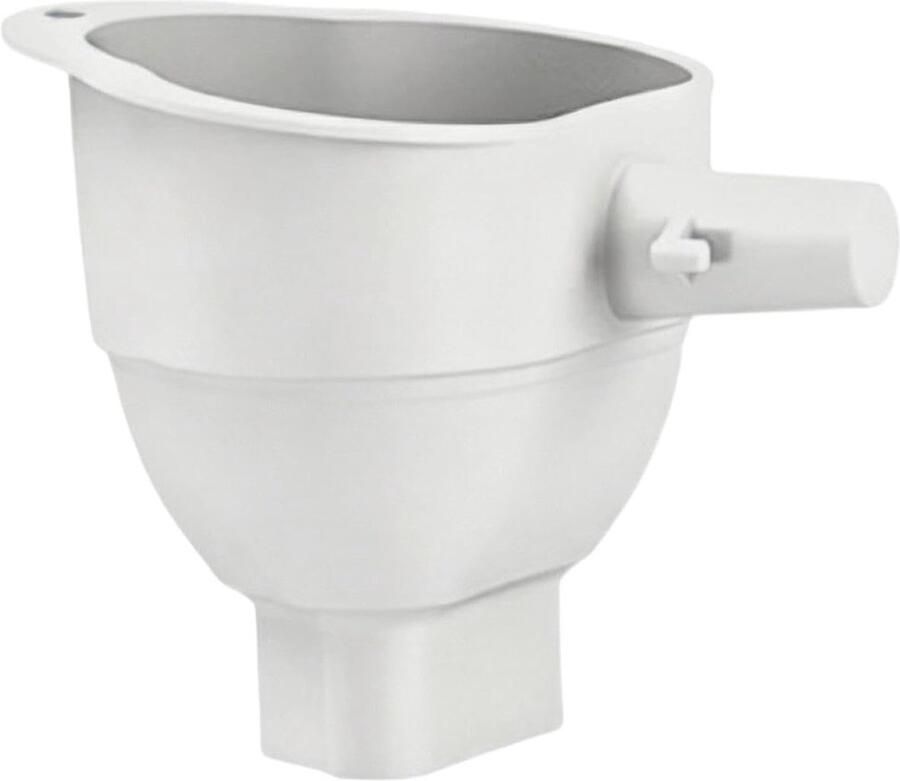 Meeltrechter Keukenmixer Bloemglijbaan Bakaccessoire Beslag Bereiden Randafdichting Tegen Spatten 14.2 x 13 x 11.5 cm Wit