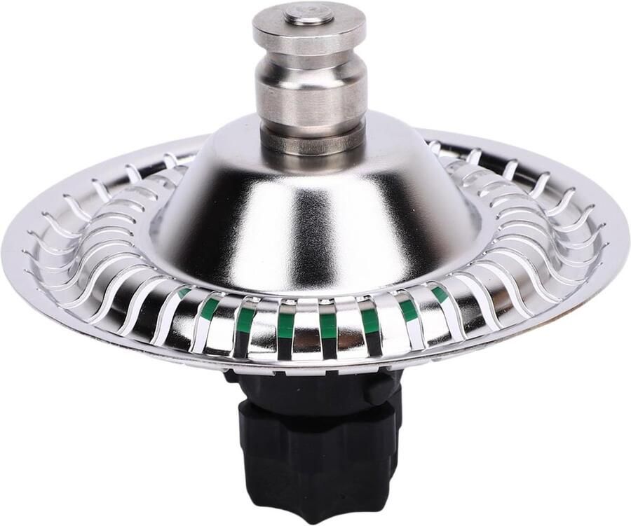 Melkopschuimer Opzetstuk Melkschuim Accessoire Koffie Bereiden Snelle Verwarmingstechnologie 8 cm Zilver